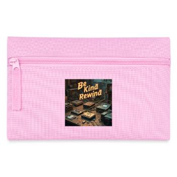 Be Kind Rewind Neon Retro Tech - Pencil Case - pink - Front