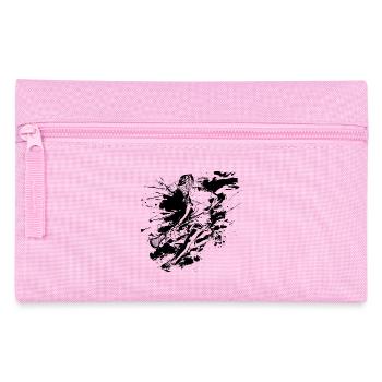 Lacrosse player graffiti - Pencil Case - pink - Front