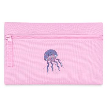 Qualle - Federtasche - Rosa - Vorne
