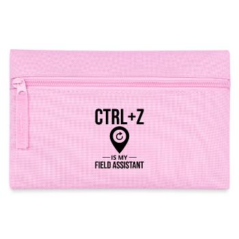 CTRL+Z Field Assistant GIS Data Editing Undo - Pencil Case - pink - Front