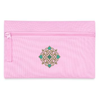 Motif Oriental - Trousse - rose - Devant