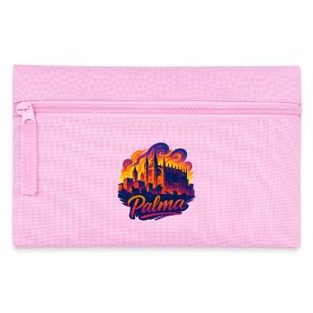 Palma Capital Mallorca Silhouette Gift - Pencil Case - pink - Front