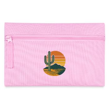 Desert Glow – Retro Silence - Federtasche - Rosa - Vorne