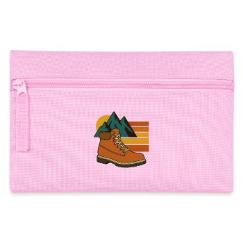 Step Wild – Retro Hiking Spirit - Federtasche - Rosa - Vorne