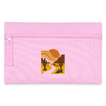 Golden Horizon – Retro Glow - Federtasche - Rosa - Vorne