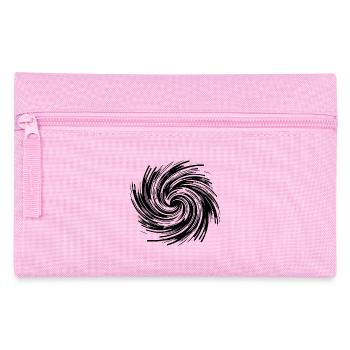 Hypnotic Vortex Black Hole Rotation - Pencil Case - pink - Front