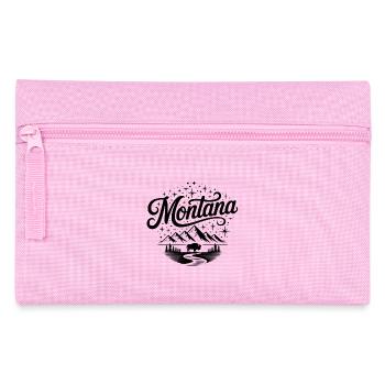 Montana - Souvenir USA State Design - Federtasche - Rosa - Vorne