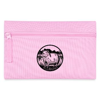 Abstract illustration of vibrant nature - Pencil Case - pink - Front