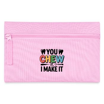 Dental Lab Technician Precision  - Pencil Case - pink - Front