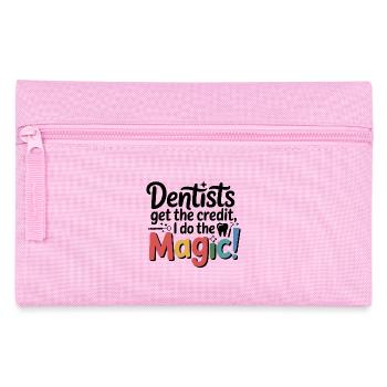 Conception de couronnes de technicien de laboratoire dentaire - Trousse - rose - Devant