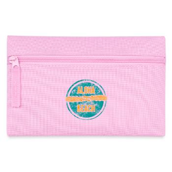 Aloha Beach Vintage Badge - Trousse - rose - Devant