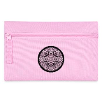 Mandala Contour - Pencil Case - pink - Front