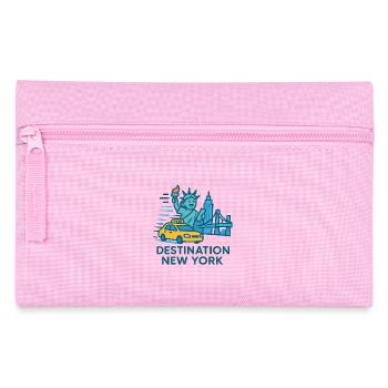 Destination New York - Pencil Case - pink - Front