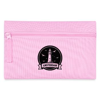 Amsterdam Maritimes Lighthouse - Pencil Case - pink - Front