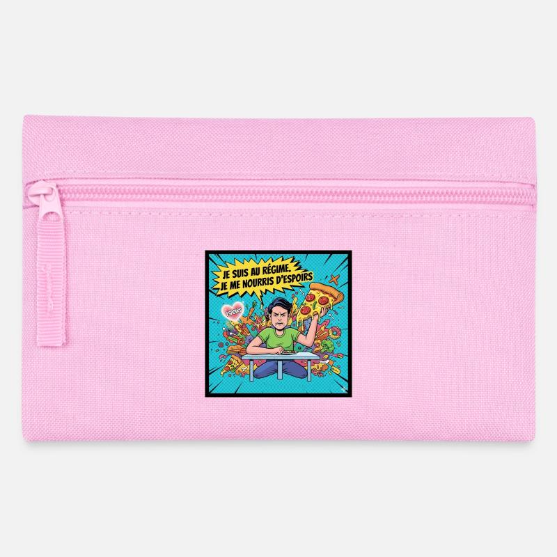 Diet and Hopes Comics - Pencil Case - pink