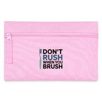 Dental Gear Mechanism Technical Design  - Pencil Case - pink - Front