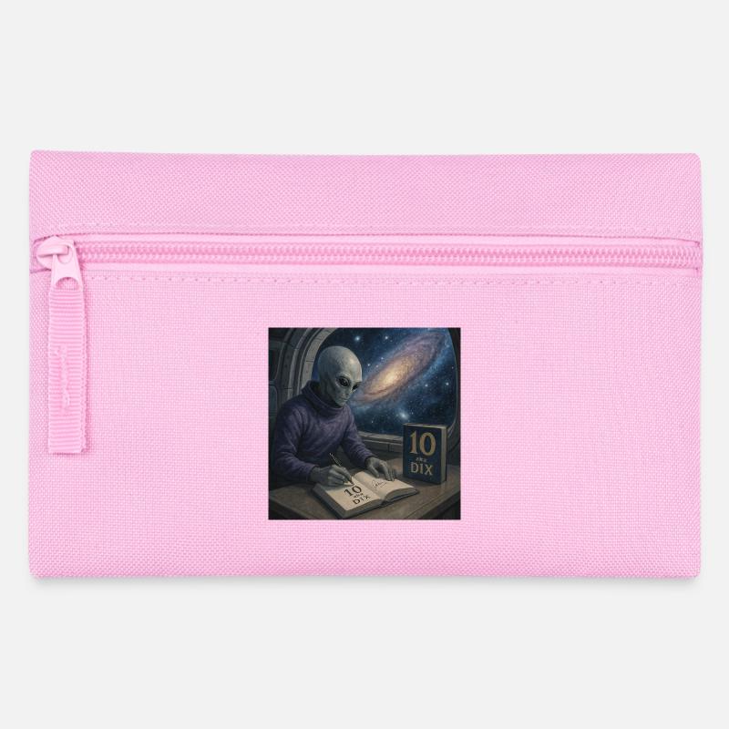 Alien Writer Cosmos - Pencil Case - pink