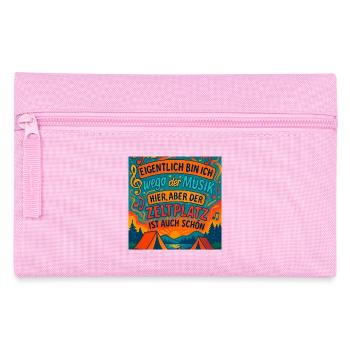 Campsite Melody of Time Out - Pencil Case - pink - Front