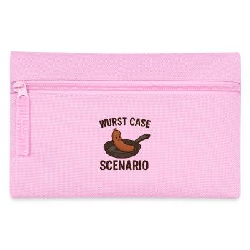 Scénario de la Caisse de la Saucisse - Trousse - rose - Devant
