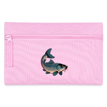 Carp in the midnight blue - Pencil Case - pink - Front