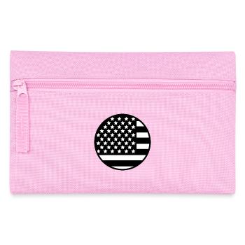 Drapeau des États-Unis - Trousse - rose - Devant