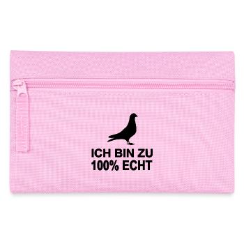 Tauben - Federtasche - Rosa - Vorne