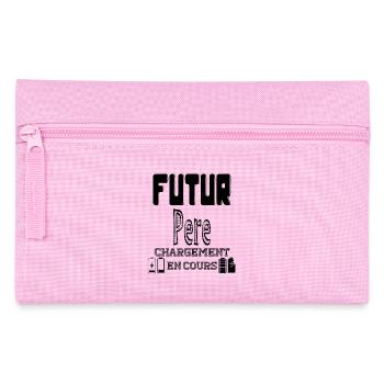 Futur Père Chargement En Cours - Trousse - rose - Devant