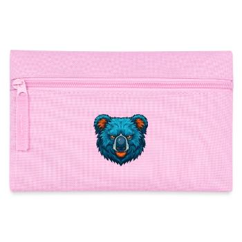 Fierce Koala Esports Mascot Logo - Pencil Case - pink - Front