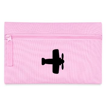 Flugzeug - Federtasche - Rosa - Vorne