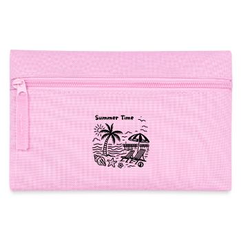 Beach design - Pencil Case - pink - Front