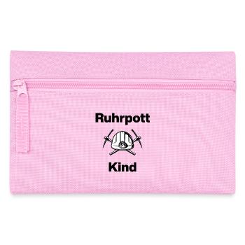 RUHRPOTT CHILD, NORTH RHINE-WESTPHALIA, BORN ON COAL, MINER - Pencil Case - pink - Front