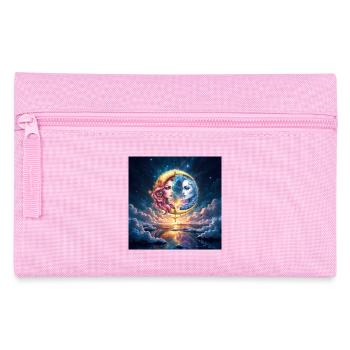 Dualité lunaire en amour - Trousse - rose - Devant