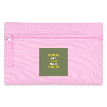 Yesterday was still tomorrow - Pencil Case - pink - Front