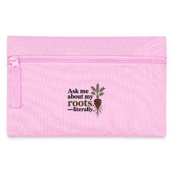 Un herboriste me demande des informations sur mon équipement professionnel Roots - Trousse - rose - Devant