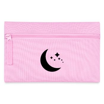 Mond und Sterne - Federtasche - Rosa - Vorne