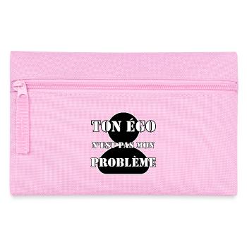 YOUR EGO IS NOT MY PROBLEM. - Pencil Case - pink - Front