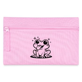 Kröte Comic Frosch - Federtasche - Rosa - Vorne
