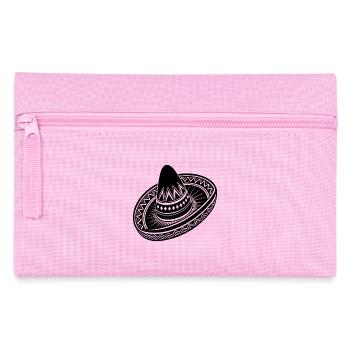 Mexikanischer Sombrero - Federtasche - Rosa - Vorne
