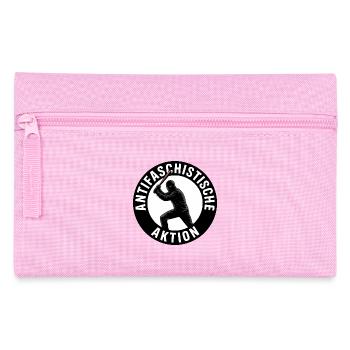 Action Antifasciste - Antifa Tee - Trousse - rose - Devant