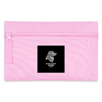 Tee Mom Golden Retriever Zeichnung - Federtasche - Rosa - Vorne