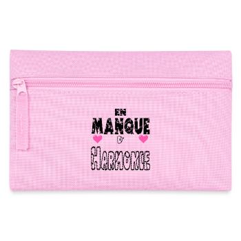 Lacking harmony - Pencil Case - pink - Front