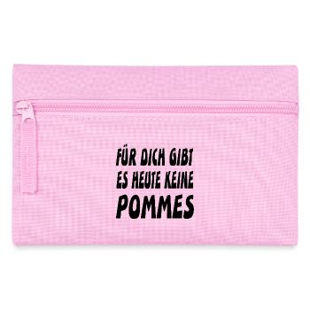 French fries - Pencil Case - pink - Front