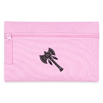 Indische Axt - Federtasche - Rosa - Vorne