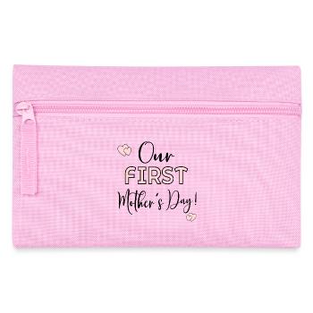 First Mother's Day Baby - Pencil Case - pink - Front