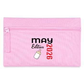 Baby Birth May 2026 - Pencil Case - pink - Front