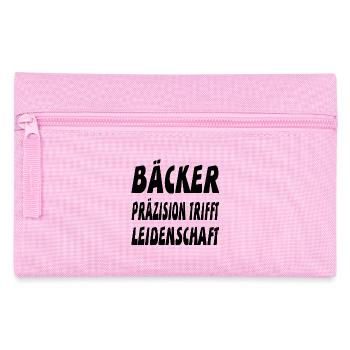 Bäcker - Federtasche - Rosa - Vorne