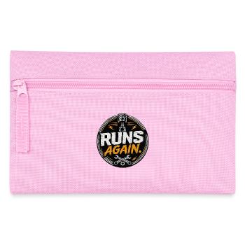 Runs Again Engine Revival Badge - Pencil Case - pink - Front