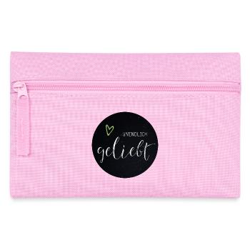 Unendlich Geliebt - Federtasche - Rosa - Vorne
