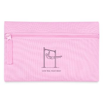 Calisthenics Körpergewicht Training Fitness Kraft  - Federtasche - Rosa - Vorne