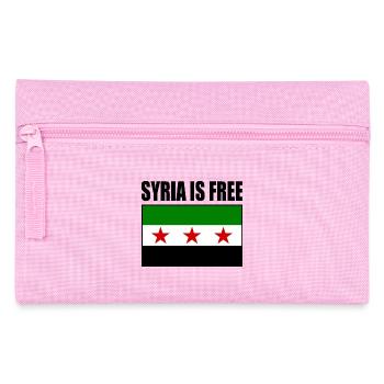 Syria Flag - Pencil Case - pink - Front